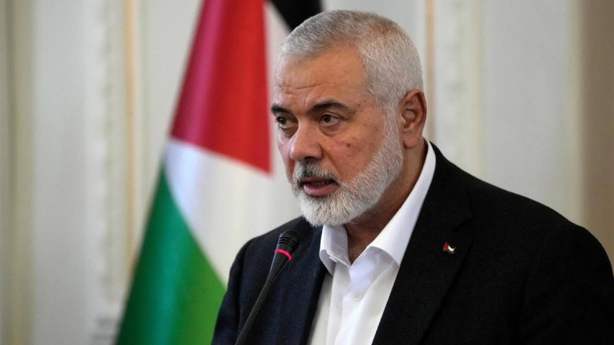 Hamas chief Ismail Haniyeh is assassinated in Tehran