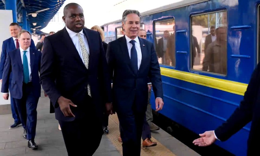 US Secretary of State Antony Blinken and UK Foreign Secretary David Lammy arrived in Kyiv to discuss Ukraine's requests