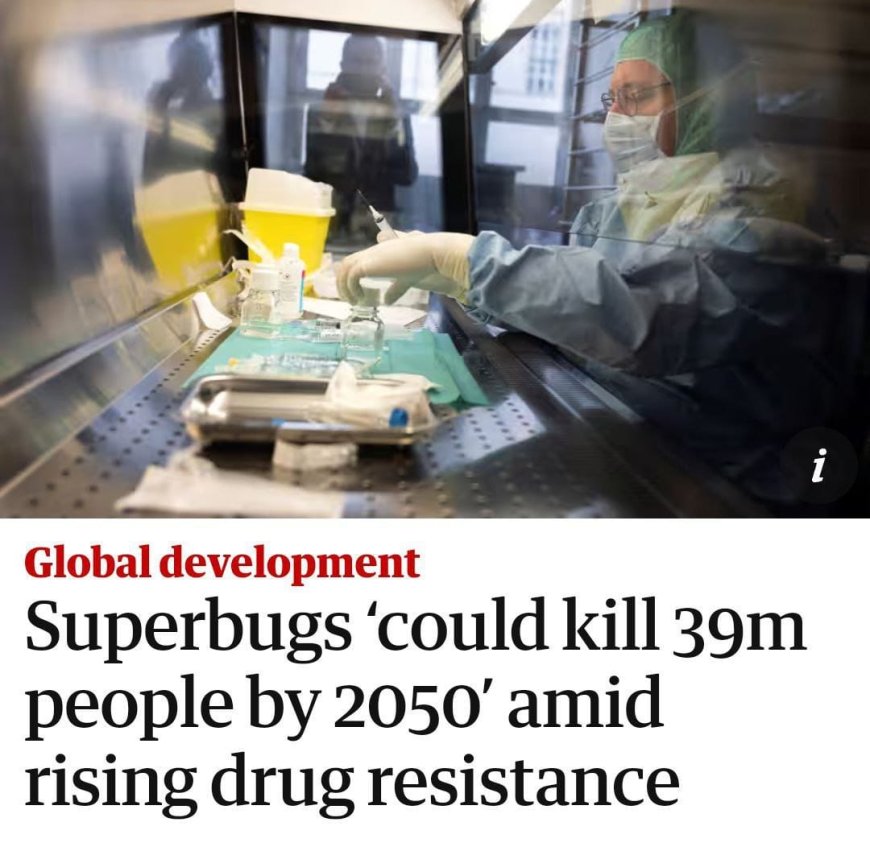 Antibiotic-resistant superbugs could kill 39 million people by 2050, scientists warn