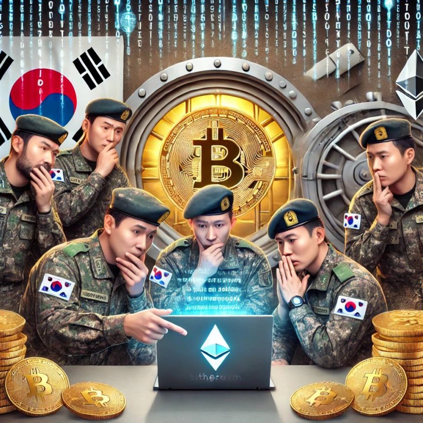 South Korean military personnel used secret passwords for loans to invest in cryptocurrency